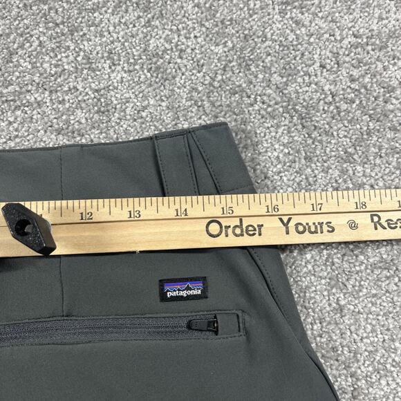 Patagonia Pants Womens 6 Crestview Stretch Hiking Water Repellent Workwear Gray - Picture 12 of 14